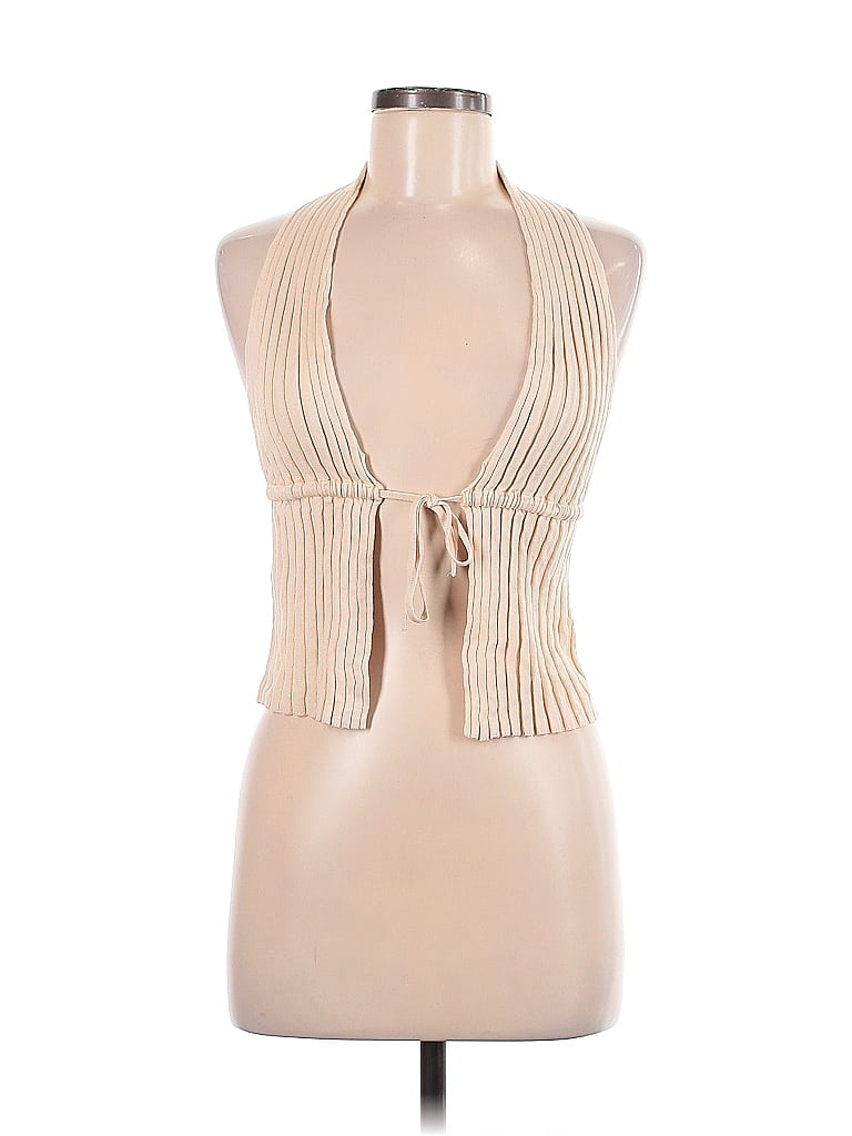 Urban Outfitters Tan Sleeveless Blouse Size M - photo 1