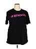 Canvas 100% Cotton Black Short Sleeve T-Shirt Size 2X - photo 1