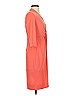 Donna Ricco Solid Orange Cocktail Dress Size 2 - photo 4