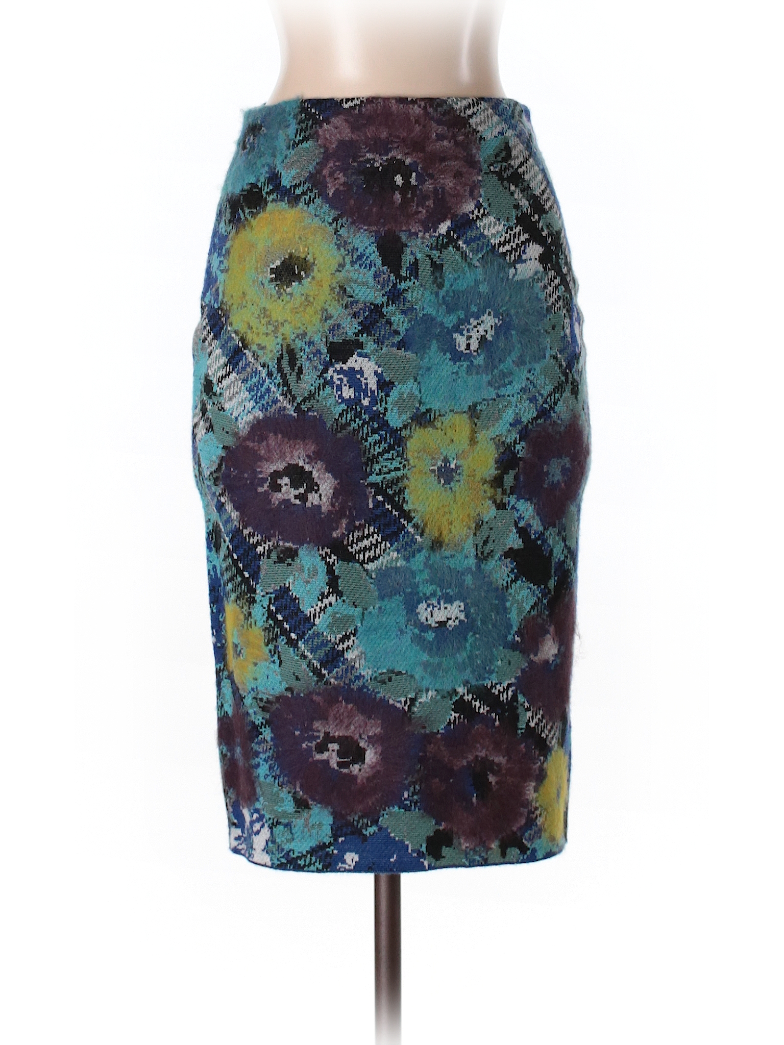 Troubadour Print Dark Blue Casual Skirt Size XS - 71% off | thredUP