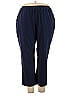 Catherines Solid Blue Casual Pants Size 2X (petite) - photo 1