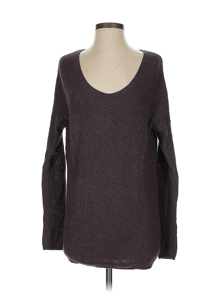 Pre-owned Old Navy Pullover Sweater In Brown