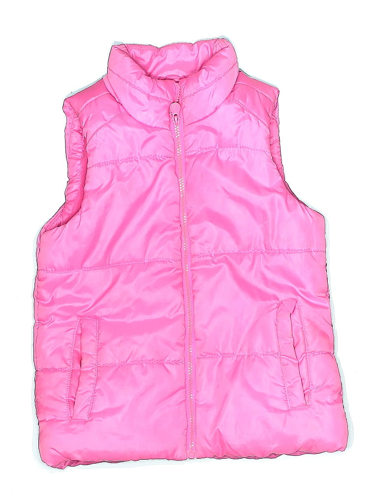 Justice 100% Polyester Pink Vest Size 8 (big kids) - photo 1