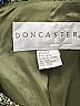 Doncaster Collection Tweed Brown Green Silk Blazer Size 6 - photo 3