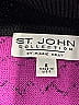 St. John Collection Chevron-herringbone Purple Cardigan Size 6 - photo 6