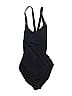 Oiselle Solid Black One Piece Swimsuit Size S - photo 1