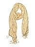 Pashmina Ivory Tan Scarf One size - photo 1