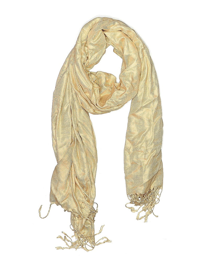 Pashmina Ivory Tan Scarf One size - photo 1