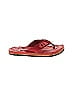 Under Armour Red Flip Flops Size 3 - photo 1