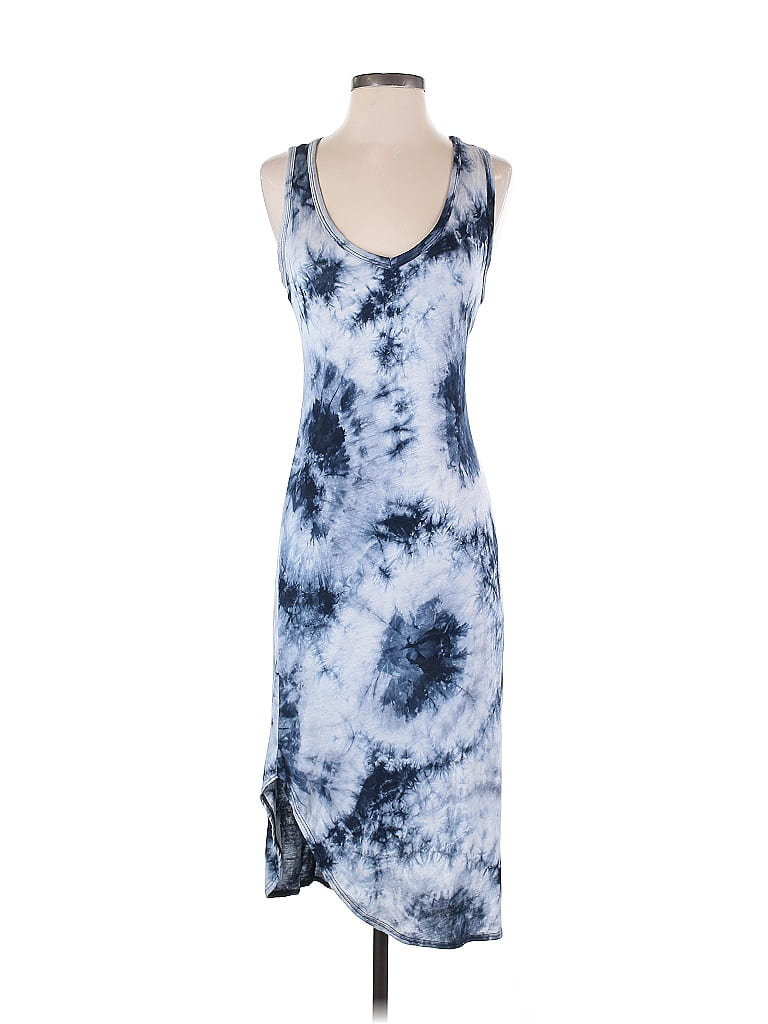 LIVI Tie-dye Blue Casual Dress Size S - photo 1