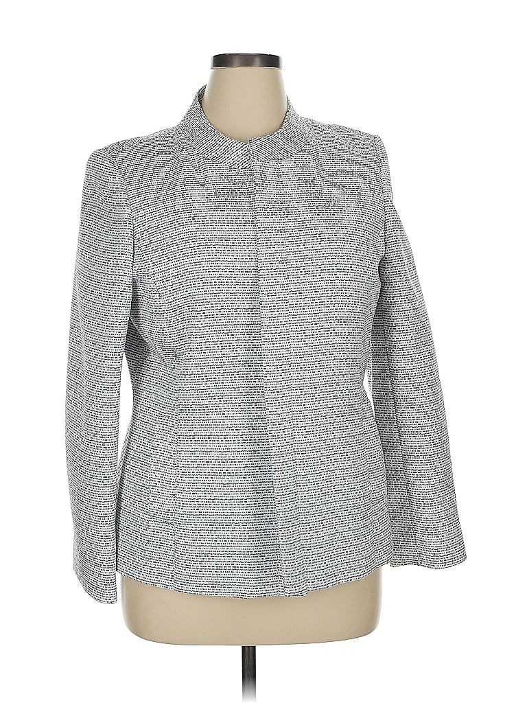 Kasper 100% Polyester Gray Blazer Size 16 - photo 1