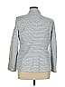 Kasper 100% Polyester Gray Blazer Size 16 - photo 2