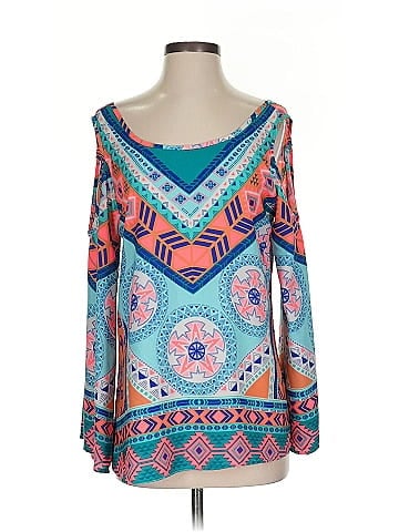 Pink Owl Long Sleeve Blouse (view 1)