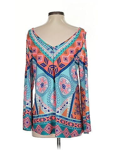 Pink Owl Long Sleeve Blouse (view 2)