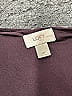 Ann Taylor LOFT Outlet Floral Purple Sleeveless Blouse Size M - photo 3