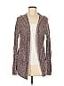 Mudd Tweed Brown Cardigan Size M - photo 1