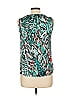 Kasper Teal Sleeveless Blouse Size S - photo 2