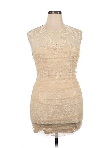 En Creme Cocktail Dress (view 1)