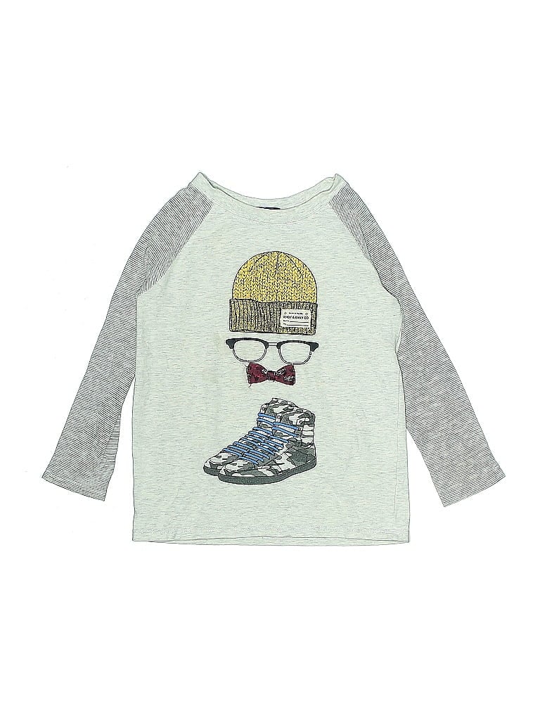 Andy & Evan Gray 3/4 Sleeve T-Shirt Size 4T - photo 1