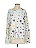 Monrow Stars White Pullover Sweater Size XS - photo 1