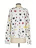 Monrow Stars White Pullover Sweater Size XS - photo 2
