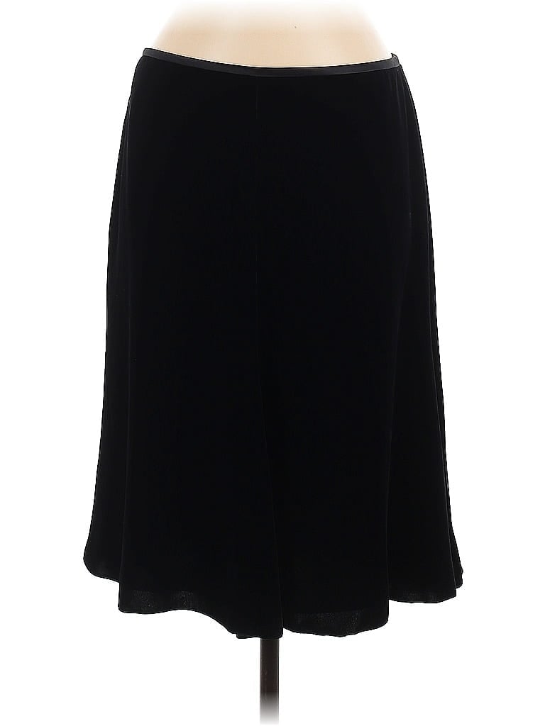 Armani Collezioni Solid Black Formal Skirt Size 8 - photo 1