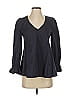 Pomander Place Gray 3/4 Sleeve Blouse Size S - photo 1