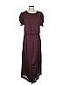 Sea New York 100% Polyester Solid Burgundy Casual Dress Size XS - photo 1
