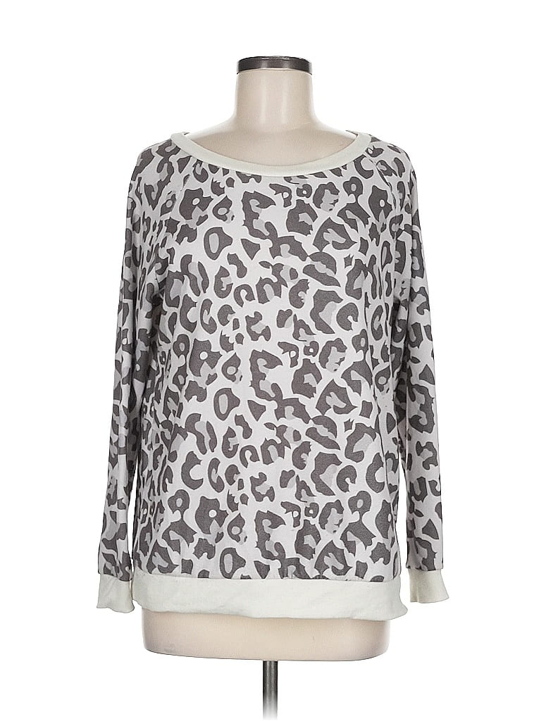 Pre-owned Unbranded Pullover Sweater In Silver