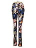 Kyodan Floral Blue Leggings Size M - photo 2
