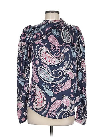 Thurley Long Sleeve Silk Top (view 1)