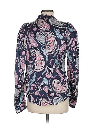 Thurley Long Sleeve Silk Top (view 2)