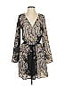 Xhilaration Paisley Black Casual Dress Size S - photo 1