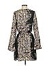 Xhilaration Paisley Black Casual Dress Size S - photo 2