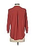 Lush 100% Polyester Burgundy Orange 3/4 Sleeve Blouse Size S - photo 2