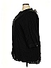 Woman Within 100% Rayon Black 3/4 Sleeve Button-Down Shirt Size 22 - photo 5