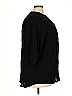 Woman Within 100% Rayon Black 3/4 Sleeve Button-Down Shirt Size 22 - photo 4