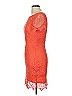 Gracia Orange Cocktail Dress Size M - photo 5