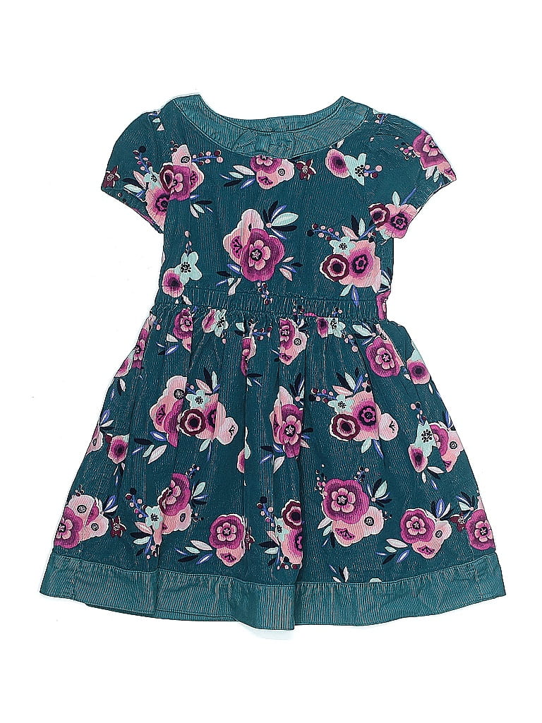 Gymboree 100% Cotton Teal Dress Size 5T - photo 1