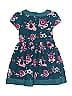 Gymboree 100% Cotton Teal Dress Size 5T - photo 2