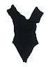 Lush Black Bodysuit Size L - photo 1