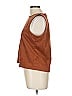 Evereve Brown Sleeveless Blouse Size L - photo 5