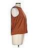 Evereve Brown Sleeveless Blouse Size L - photo 4