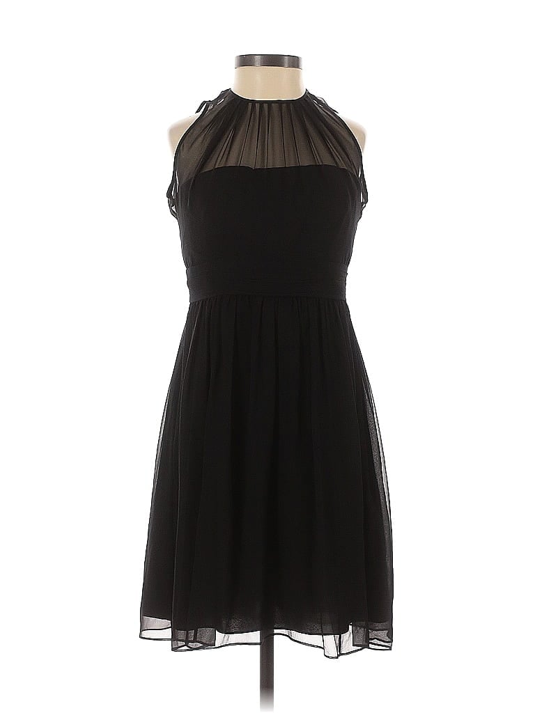 Pre-owned Ann Taylor Cocktail Dress In Black