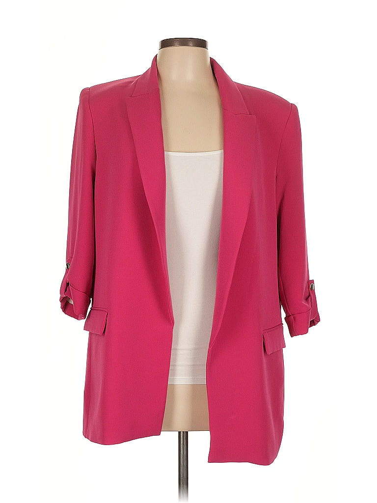 Zara Pink Blazer Size L - photo 1