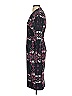Black Halo Print Black Cocktail Dress Size 2 - photo 5