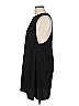 American Apparel Solid Black Casual Dress Size L - photo 5