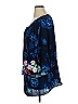 Johnny Was 100% Viscose Blue 3/4 Sleeve Blouse Size XL - photo 5