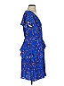 Tanya Taylor 100% Silk Paisley Blue Casual Dress Size 4 - photo 4