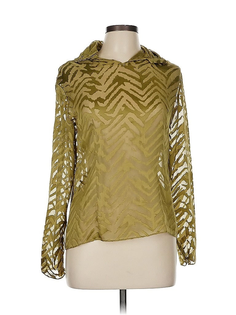 Worth Gold Silk Pullover Sweater Size 8 - photo 1